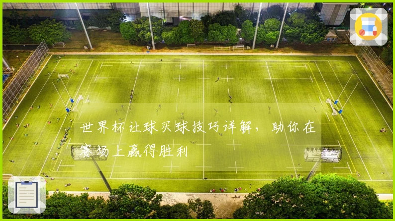 世界杯让球买球技巧详解，助你在赛场上赢得胜利
